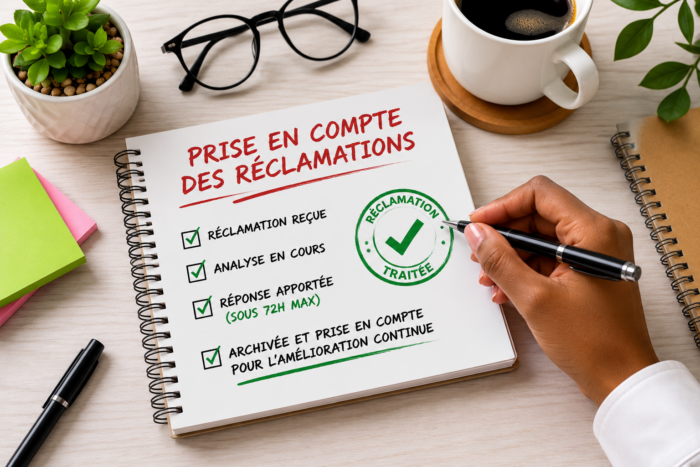 prise en compte des reclamations